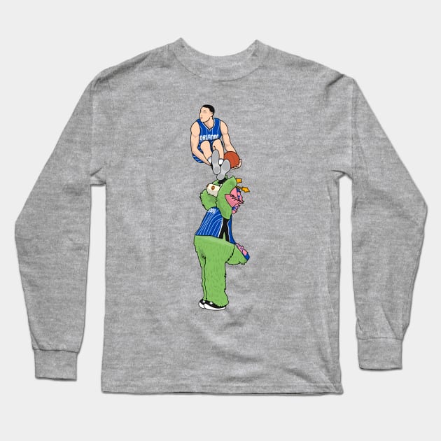 jump over the mascot Long Sleeve T-Shirt by rsclvisual